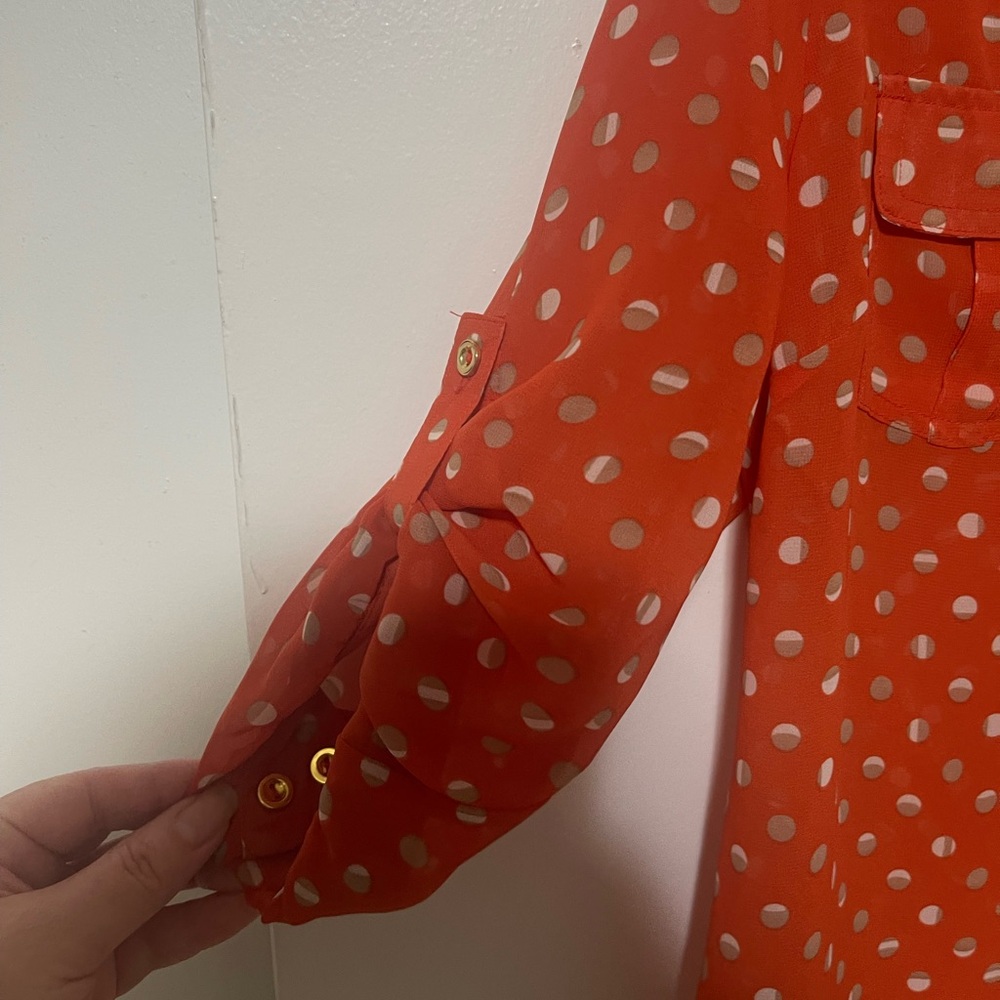 Perch by blu pepper blouse size M - Picture 5 of 7